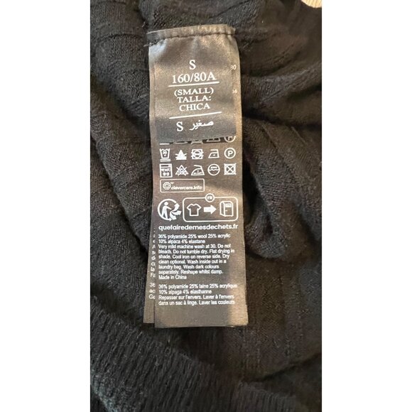 AllSaints Margot Sleeveless BodyconDress Black Size S - Picture 10 of 10